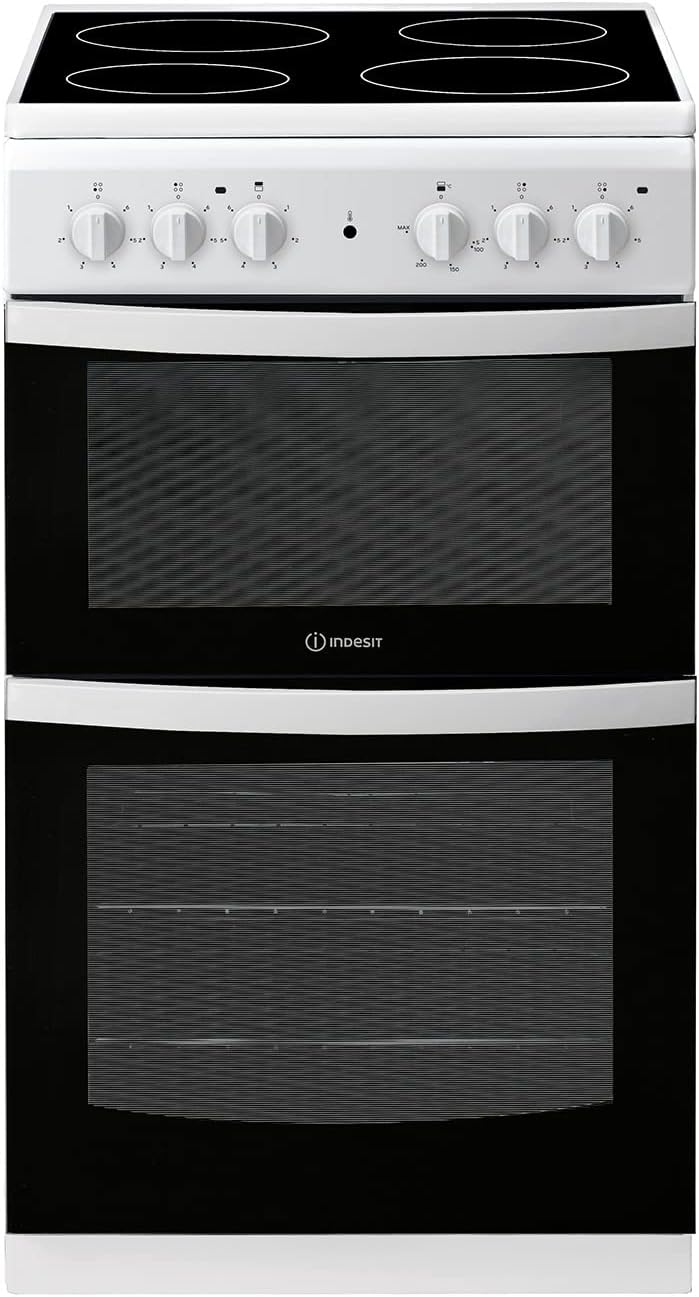 Indesit Freestanding ID5V92KMW 50cm Electric Cooker White