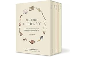 Our Little Library Vol. 3: Dinosaurs, Space, Tools, Bugs, and Sports Board Book Set for Boys & Girls
