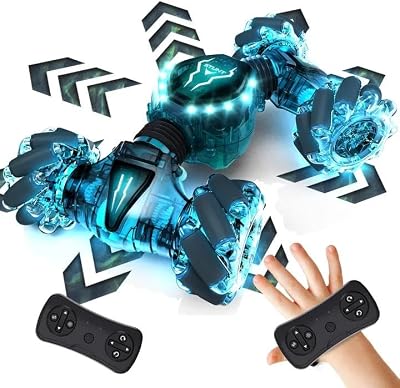 Tecnock 2026 Remote Control Car 2.4G Gesture Sensing 4WD Lighting