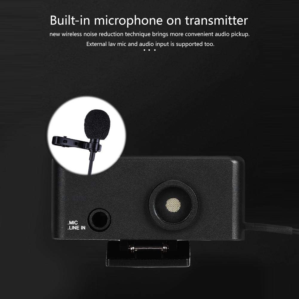 M Ugast Drahtloses Lavalier Mikrofonsystem Tragbares Amazon De Elektronik