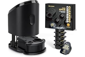 Yinke Reusable Cleaning Cartridge with 6 Pack Refill Cleaning Concentrate Capsules for Braun Clean & Renew CCR, Replacement Shaver Cleaner Solution for Clean&Charge Cleaning System, (6+1 Set)