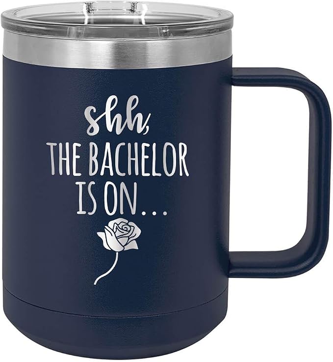 Bachelor-Themed Engraved Wine Tumbler