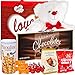 Valentines Day Gift Basket Set | 12 Inch Teddy Bear Plush(COLOR VARYS), Hershey Kisses, Pirouline Wafers, Elmer Sampler Chocolate, Godiva Caramel Milk Candies, V-Day Gift Bag For Her Wife Girlfriendthumb 3