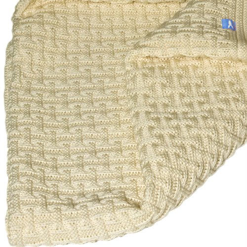 Wallaboo Baby Blanket Eden, Vanille