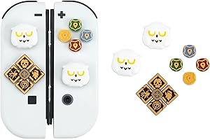 Yocore Switch Thumb Grip Caps,Soft Silicone Thumb Grips,Analog Soft Silicone Joystick Caps Stick Caps for Switch/OLED/Switch Lite,4 Pcs-Magic Devil
