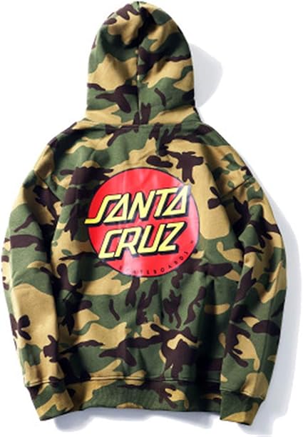 camo santa cruz hoodie