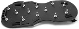 QWORK Gunite Spiked Shoes 25mm Short Spikes Epoxy Floor Black 1 Pair view 5