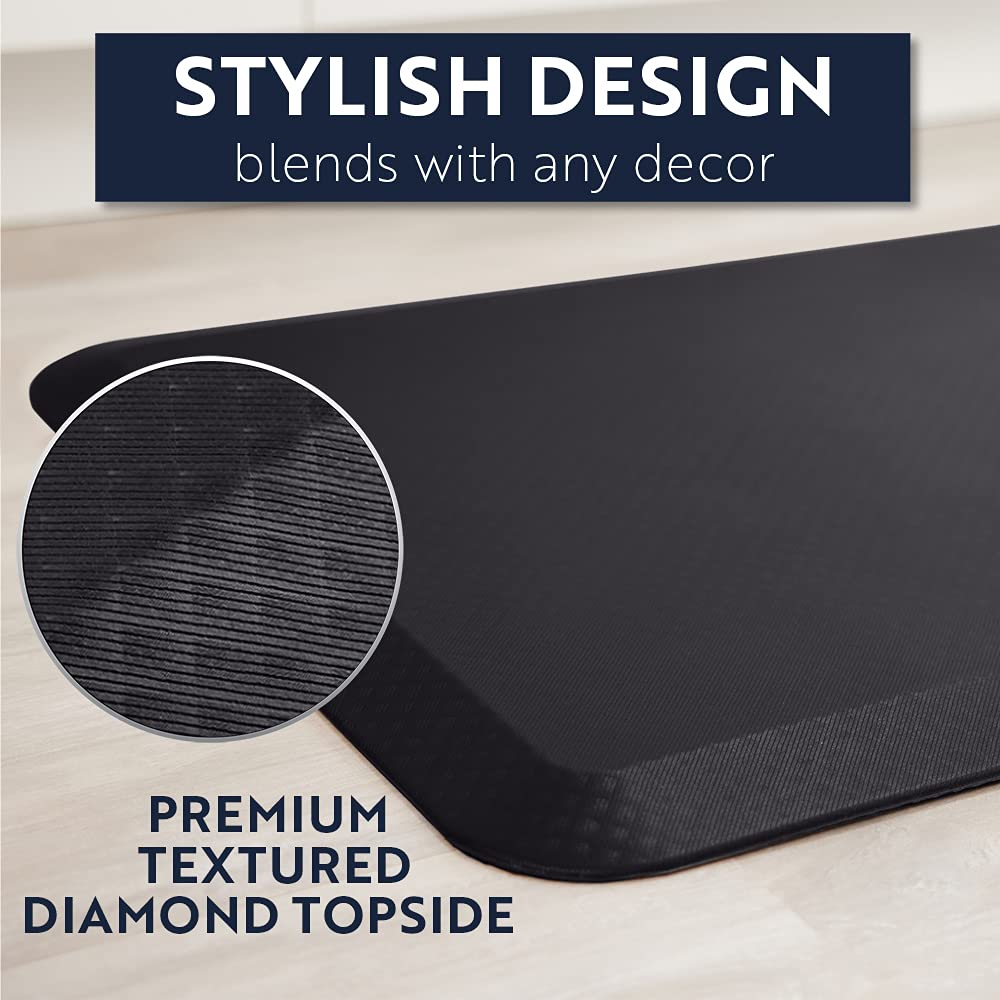 KANGAROO Thick Ergonomic Anti Fatigue Cushioned Kitchen Floor Mats