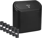 ALTIJARAT INT Car Bin 90 Pcs Trash Bags Water-Resistant Small Easy Hang view 1