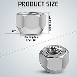 20 PCS 1/2-20" Trailer Wheel 509 Lug