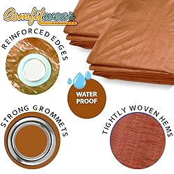 COMFITWEAR Standard Tarp Cover Reinforced Grommet