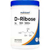Nutricost D-Ribose Powder (500 Grams) 5g Per Serving, GMO-Free