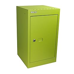 Bisley Personal Stacking Steel Cube Lockers, Green