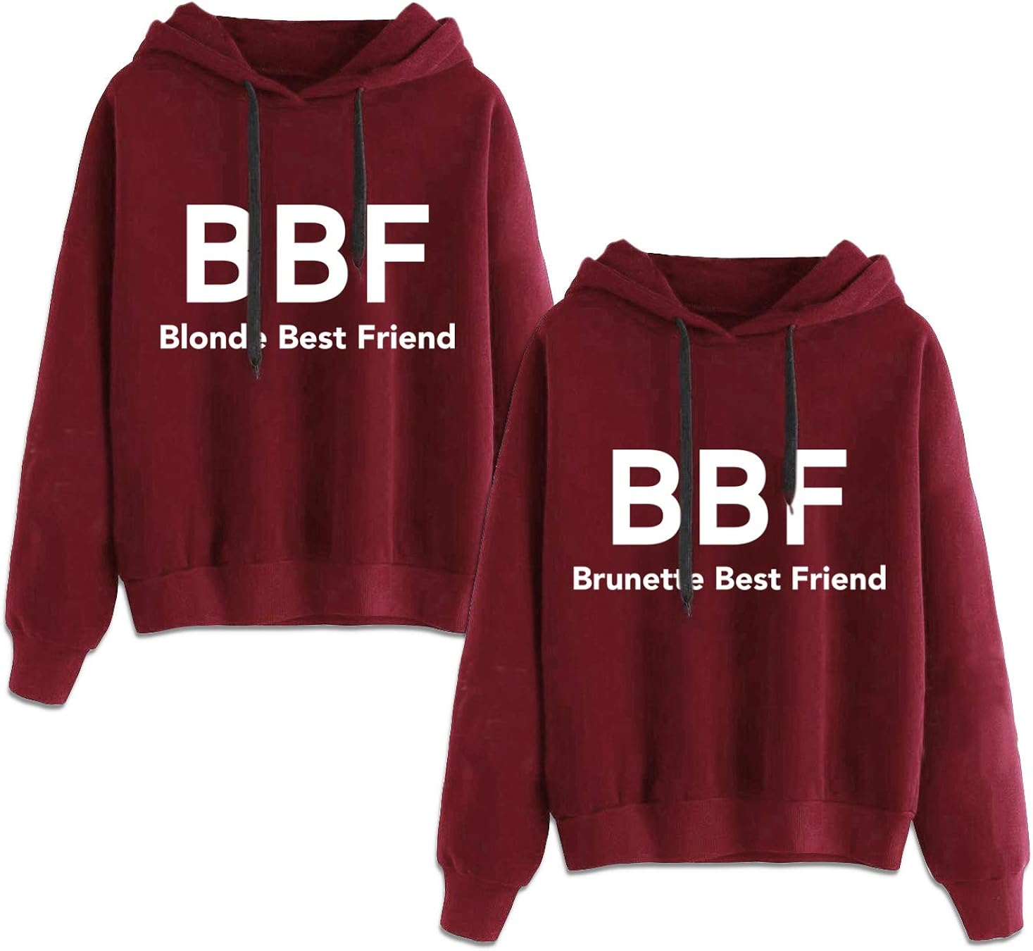 Beste Freunde Pullover für Zwei Mädchen Best Friends Hoodie BFF Sister