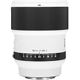 Meike 85mm F1.4 II AF Full Frame STM Portrait Lens for Sony E Mount, B&amp;W | 67MP, Bright Aperture, Sharp Image, Smooth Bokeh, Mid-Telephoto, For Sony A7IV A7R IV A7RIII A7CII, APO-Level CA Correction