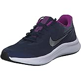 Nike Star Runner 3 (Big Kid), Midnight Navy/Metallic Silver, 6.5 Big Kid