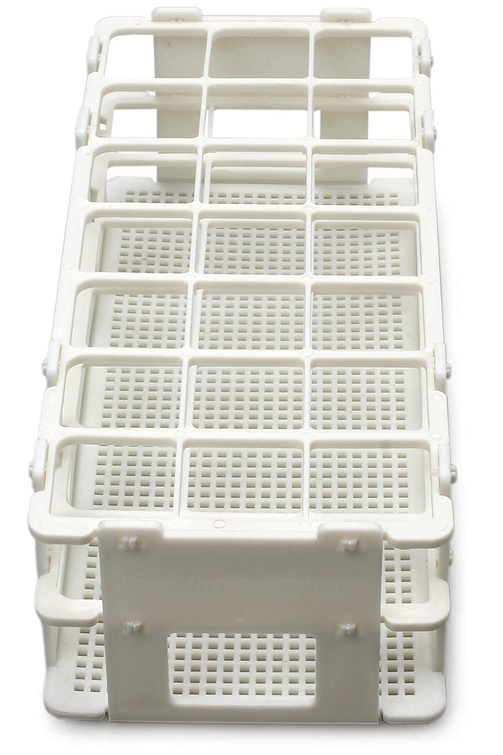 Insect and Butterfly Habitat Cage Terrarium Pop-up 23.6 Inches Tall with 10Pcs 60Ml Floral Tubes with Rack Holder for Milkweed Cuttings