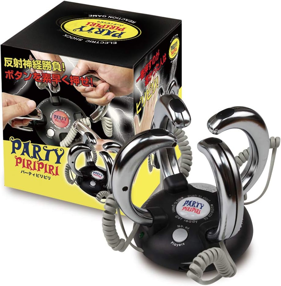 Amazon 正規品 Party Piripiri パーティーピリピリ パーティーゲーム ビリビリ 罰ゲーム 一番押すのが遅かった人はビリビリ 反射神経勝負 盛り上がり間違いなし 類似品にご注意ください アクションゲーム おもちゃ