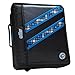 Case-it Z-Binder Two-in-One 1.5-Inch D-Ring Zipper Binders, Blue Plaid, Z-177-NEOBLU