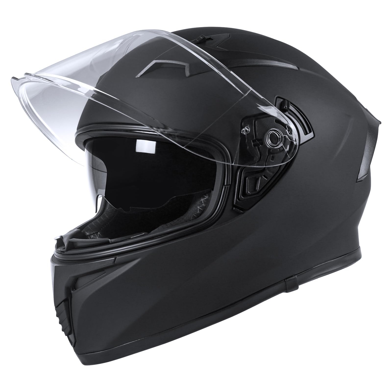 Photo 1 of ** FACTORY SEALED ** Full Face Motorcycle Helmet DOT Approved, Dual Visor Street & Dirt Bike Helmet for Adults Men Women, Moto ATV UTV