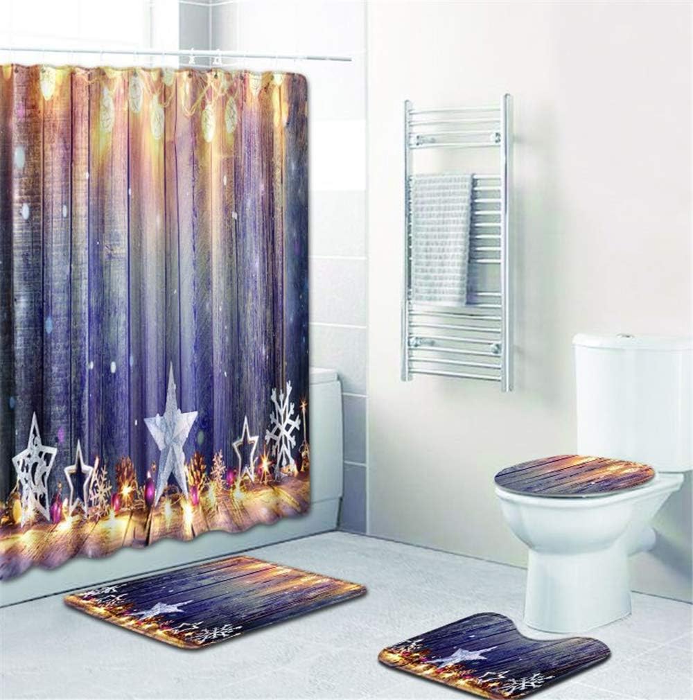 EMG Polyester Faser Badezimmer Vorhang Badezimmer Wolldecken Toiletten