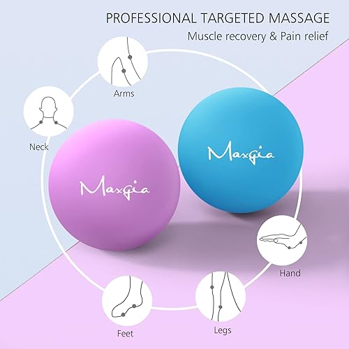 2" Mini Massage Ball, 5 Speeds Vibrating Massage Roller Ball for Palm,  Hand, Foot, Leg, Neck, Back, Trigger Point Muscle Therapy Ball for  Myofascial Release, Plantar Fasciitis Relief, Gray in Dubai -