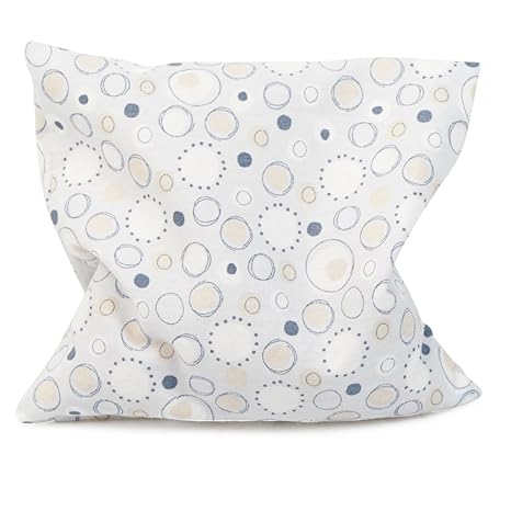 Grünspecht 152-V2 Traubenkern-Kissen 12 x 12 cm, hellblau