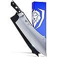 Dalstrong Chef & Cleaver Hybrid Knife - 12 inch Extra-Large - The Crixus - Gladiator Series Elite - HC German Steel - G10 Handle - Heavy Duty - w/Sheath - NSF Certified