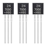 ALLECIN 2N7000 Mosfet Transistor TO-92 N-Channel