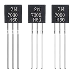 ALLECIN 2N7000 Mosfet Transistor TO-92 N-Channel