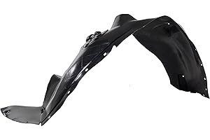 Evan Fischer Fender Liner Splash Guard Compatible With 2010-2013 GMC Terrain, Front Driver Side GM1248224