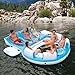 Intex Relaxation Island Raft AC Electric Air Pump | 56299CA + 66619E