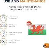 AZ FLAG Wales Flag 2x3 Ft 100D Polyester Banner with Grommets view 5
