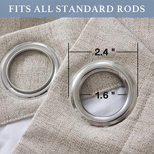 100 Blackout Patio Door Curtain Extra Wide Curtain Panels Sliding