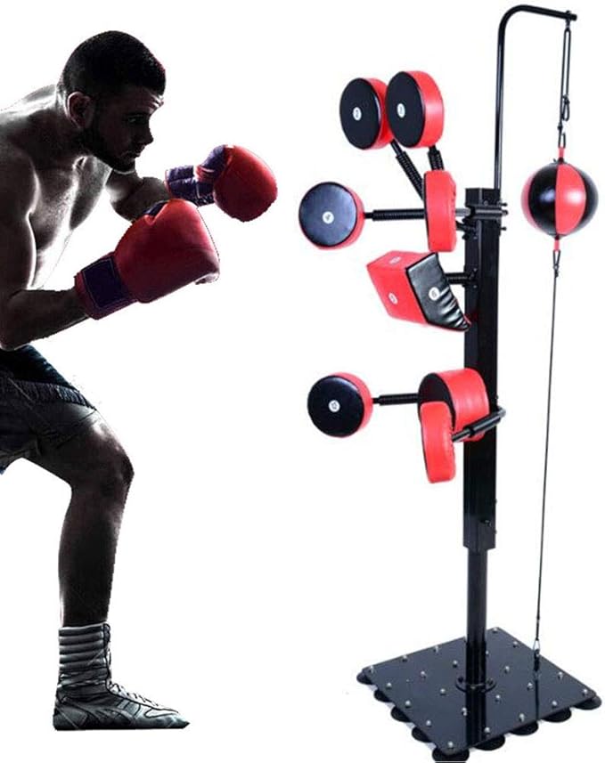 Boxing Trainer Body Action System Punching & Kicking Pads Elite Trainer Core Home Fitness