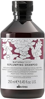Davines Naturaltech Replumping Shampoo 250ml Hydrating Elasticity Plum Petit view 1
