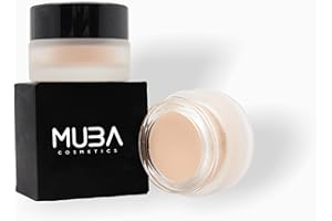 MUBA COSMETICS “SASH” Eye Primer Eyeshadow Base - Silky Eyeshadow Primer Face Makeup, Vanilla Tone for Lighter Skins - Crease-Free Eye Shadow Primer, Eyelid Primer, Eye Makeup Primer for Face