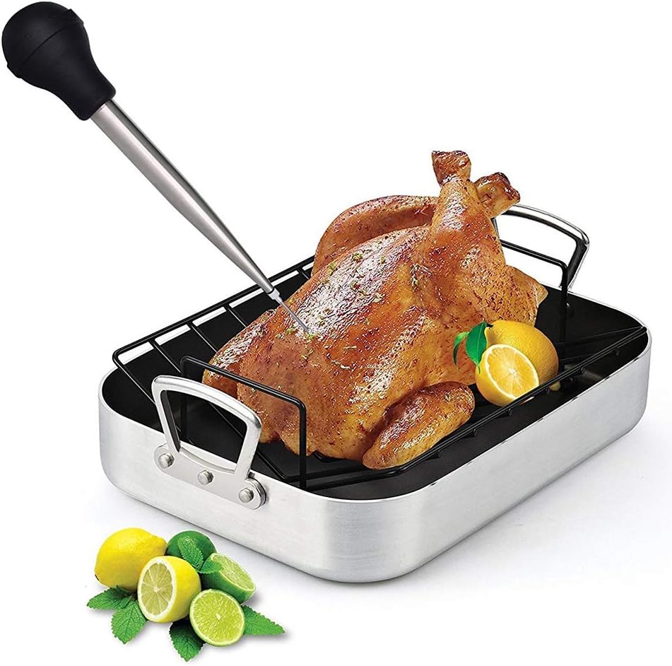 KENANLAN Turkey Baster Kit Meat Baster Syringe Meat Marinade Injector