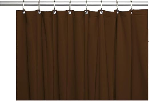 Amazon Com Venice Elegant Home Heavy Duty Vinyl Shower Curtain