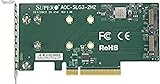 Supermicro AOC-SLG3-2M2 PCIe Add-On Card for up to