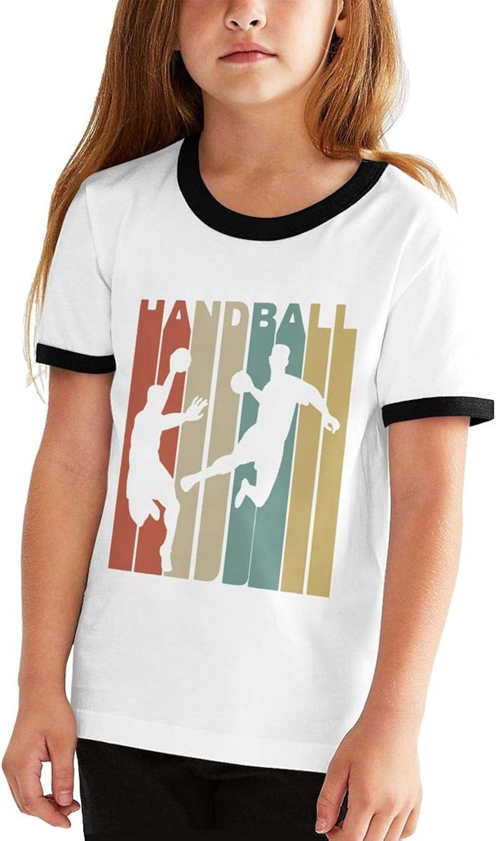 Amazon Com Vintage Style 1970 S Style Handball Teen Girl S Style Short Sleeved Tshirt Clothing