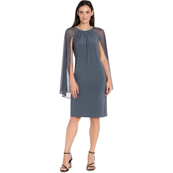 r & m richards one shoulder dress R&M Richards Draped Shoulder and Diamante Strap Cocktail Dress, Size 16W, Black