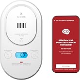 Kidde Smart Carbon Monoxide Detector, Plug-in &amp; AA Battery Backup, COPDW | Smart Alarm with Real-Time Alerts, Digital Backlit Display, No Low Battery Chirps, Ideal for Homes &amp; Apartments, 5th Edition
