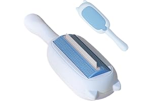 Static Cat Grooming Deshedder Tool, Shedding Brush | Ergonomic Gentle Animal Grooming Comb For Sofa Bedroom Living Room Bed D