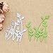 Grass Leaves Cutting Dies Stencil Weeds Metal Template DIY Paper Card Tool 1 Pc