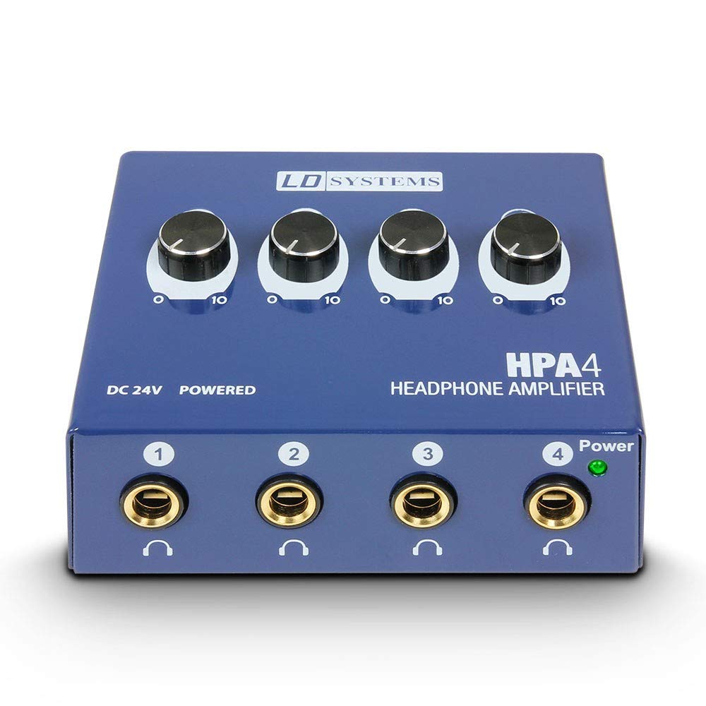 LD Systems HPA 4 - Headphone Amplifier 4-channel UK