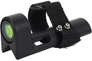 EBTOOLS Adjustable Aluminum Alloy Pole Scale, for Round and Rectangular Pole, Heavy Duty Surveying Tool, Black