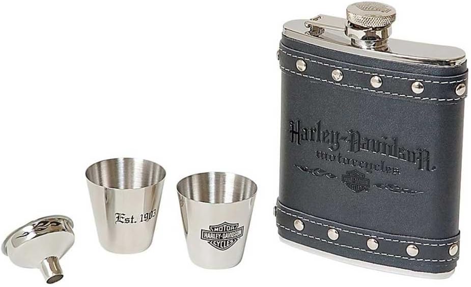 Harley-Davidson Motorcycles Flask Gift Set