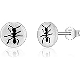 Stud Earrings 925 Sterling Silver Earrings Hypoallergenic Stud Earrings for Women Cute Animals Stud Earrings Jewelry