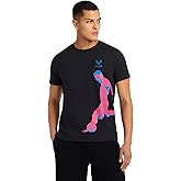 Messi Mens Kick Tee, Lifestyle Short Sleeve T-Shirt, Standard Fit with Graphic